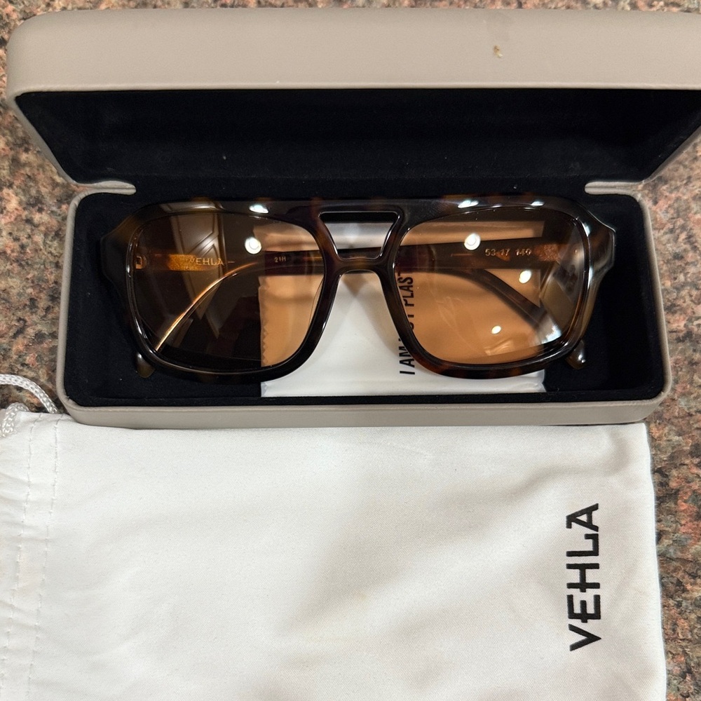 Vehla Tortoise Shell Sunglasses